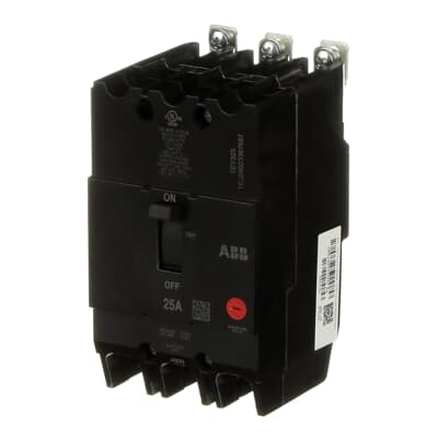 TEY325 - General Electric - 25 Amp 3 Pole 480 V Circuit Breaker