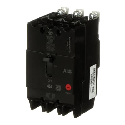 TEY345 - General Electric - 45 Amp 3 Pole 480 V Circuit Breaker