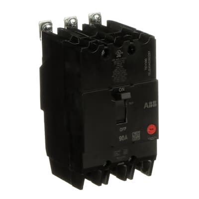 TEY390 - General Electric - 90 Amp 3 Pole 480 V Circuit Breaker
