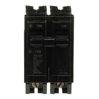THQL21100 - General Electric - 100 Amp 2 Pole 240 V Circuit Breaker