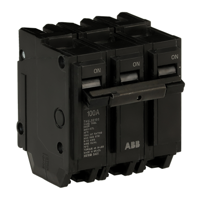 THQL32100 - General Electric - 100 Amp 3 Pole 240 V Circuit Breaker