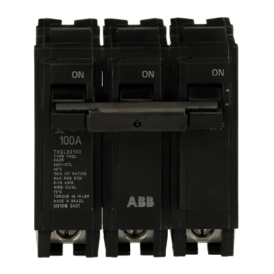 THQL32100 - General Electric - 100 Amp 3 Pole 240 V Circuit Breaker