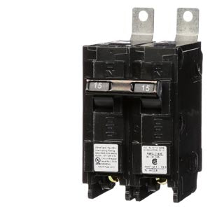 B215HH - Siemens - 15 Amp 2-Pole 240 Volt Circuit Breakers