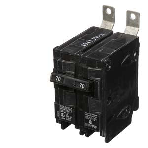 B270 - Siemens - 70 Amp 2-Pole 240 Volt Circuit Breakers