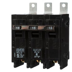B315 - Siemens - 15 Amp 3-Pole 240 Volt Circuit Breakers