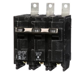 B315H - Siemens - 15 Amp 3-Pole 240 Volt Circuit Breakers