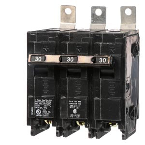 B330H - Siemens - 30 Amp 3-Pole 240 Volt Circuit Breakers