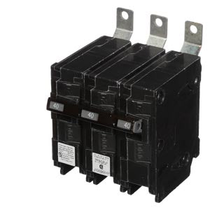 B340HH - Siemens - 40 Amp 3-Pole 240 Volt Circuit Breakers