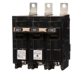 B370H - Siemens - 70 Amp 3-Pole 240 Volt Circuit Breakers