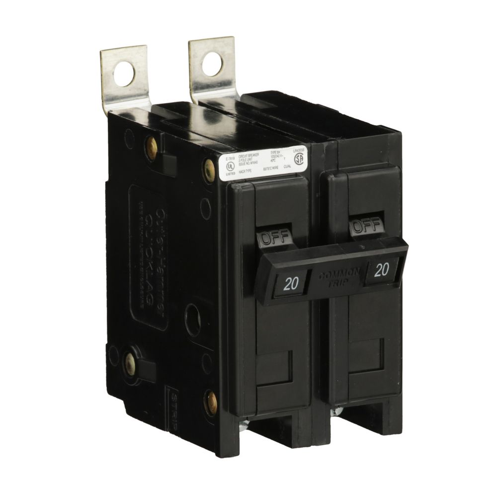 BAB2035 - Eaton Cutler Hammer - 35A 120/240V Two-Pole BAB Thermal Magnetic Circuit Breakers