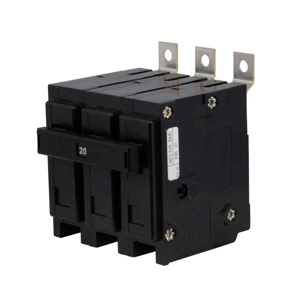 BAB3020H - Eaton Cutler-Hammer - Bolt-On 20 Amp 3 Pole 240 Volt Circuit Breaker