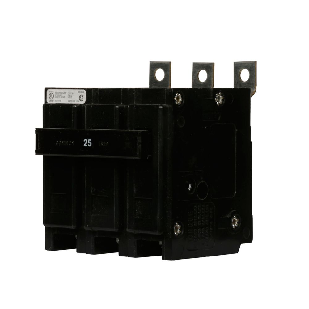 BAB3025H - Eaton Cutler Hammer - 25A 240 V Three-Pole BAB Thermal Magnetic Circuit Breakers