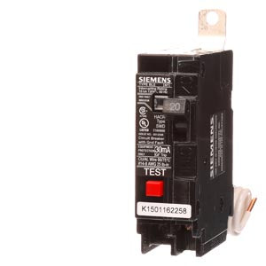 BE120 - Siemens - 20 Amp 1-Pole 120 Volt Circuit Breakers