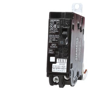 BF115A - Siemens - 15 Amp 1-Pole 120 Volt Circuit Breakers