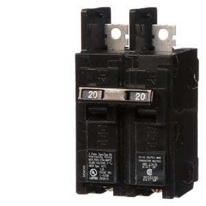 BQ2B020 - Siemens - 20 Amp 2-Pole 240 Volt Circuit Breakers