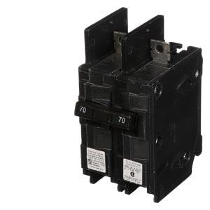 BQ2B070 - Siemens - 70 Amp 2-Pole 240 Volt Circuit Breakers