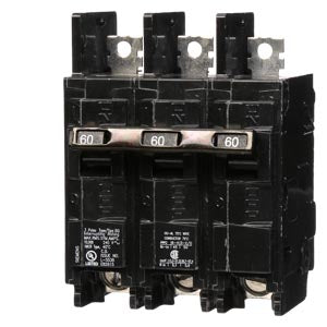 BQ3B060 - Siemens - 60 Amp 3-Pole 240 Volt Circuit Breakers