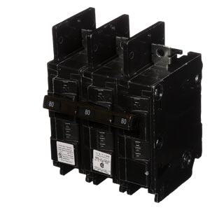 BQ3B080 - Siemens - 80 Amp 3-Pole 240 Volt Circuit Breakers
