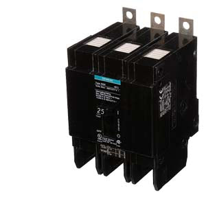 BQD325 - Siemens - 25 Amp 3-Pole 480 Volt Circuit Breakers