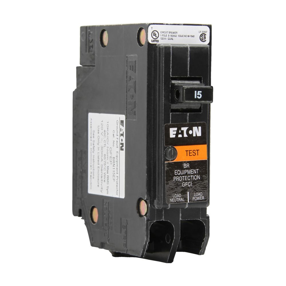 BRN130EP - Eaton Cutler-Hammer - Plug-In 30 Amp 1 Pole 120 Volt Molded Case Circuit Breaker