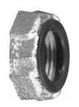 BU150I - Appleton - 1-1/2 Inch Zinc Electroplated Malleable Iron Insulated Threaded Conduit Bushing
