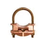 GAR1829 - Burndy - 2" Pipe 2" to 2-3/8" Rod Bright Dipped Mechanical Grounding Connector