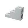 K11A30U - Burndy - 5/16" Stud Two Conductor Stacked Aluminum Panel Board Set Screw Connector