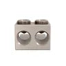 K2A29U - Burndy - 3/8" Stud 2 Screws Tin Plated Aluminum Universal Terminal