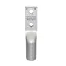 YA36A3 - Burndy - 1/2" Stud 2-Hole 1-3/4" Spacing AL9CU Aluminum Compression Terminal