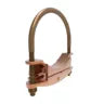 GAR1929 - Burndy - 2-1/2" to 2-7/8" Rod 2-1/2" Pipe Bright Dipped Mechanical Grounding Connector