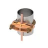 GAR1929 - Burndy - 2-1/2" to 2-7/8" Rod 2-1/2" Pipe Bright Dipped Mechanical Grounding Connector