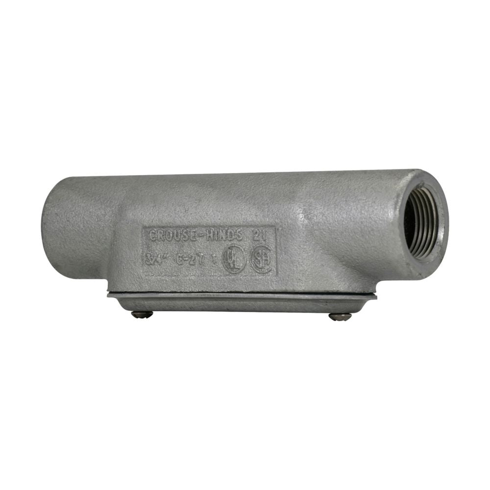 C17CG - Eaton Crouse-Hinds Series - 1/2" Condulet Form 7 SnapPack Conduit Outlet Body, Gasket and Cover