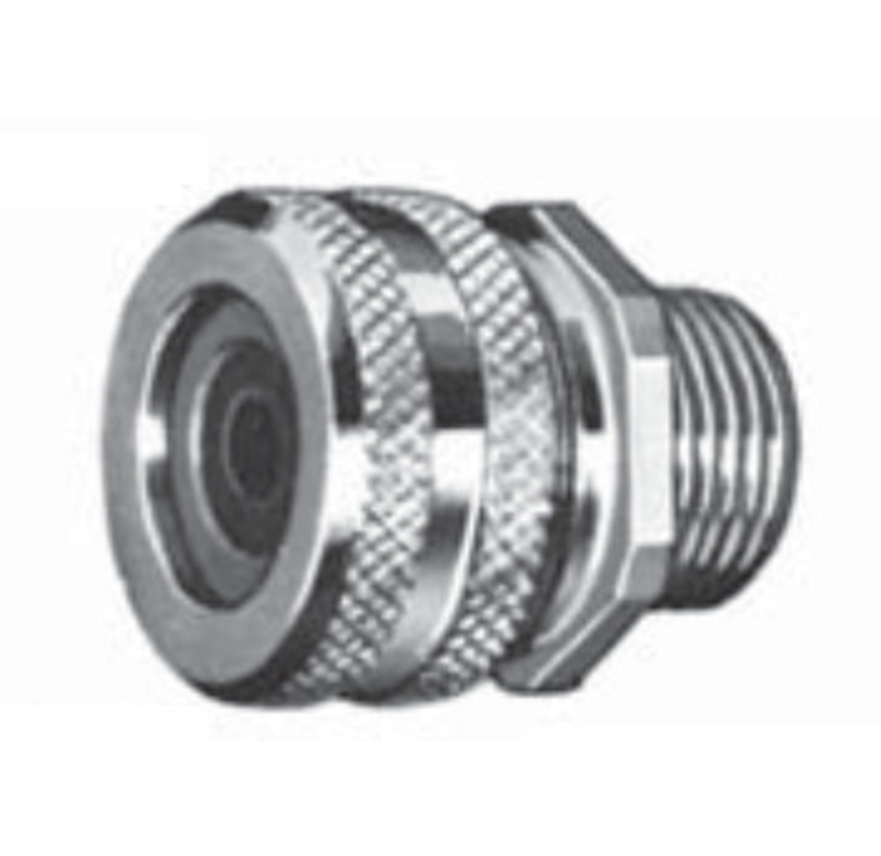 CG5050S - Appleton - 1/2" Straight Stainless Steel Liquidtight Strain Relief Connector