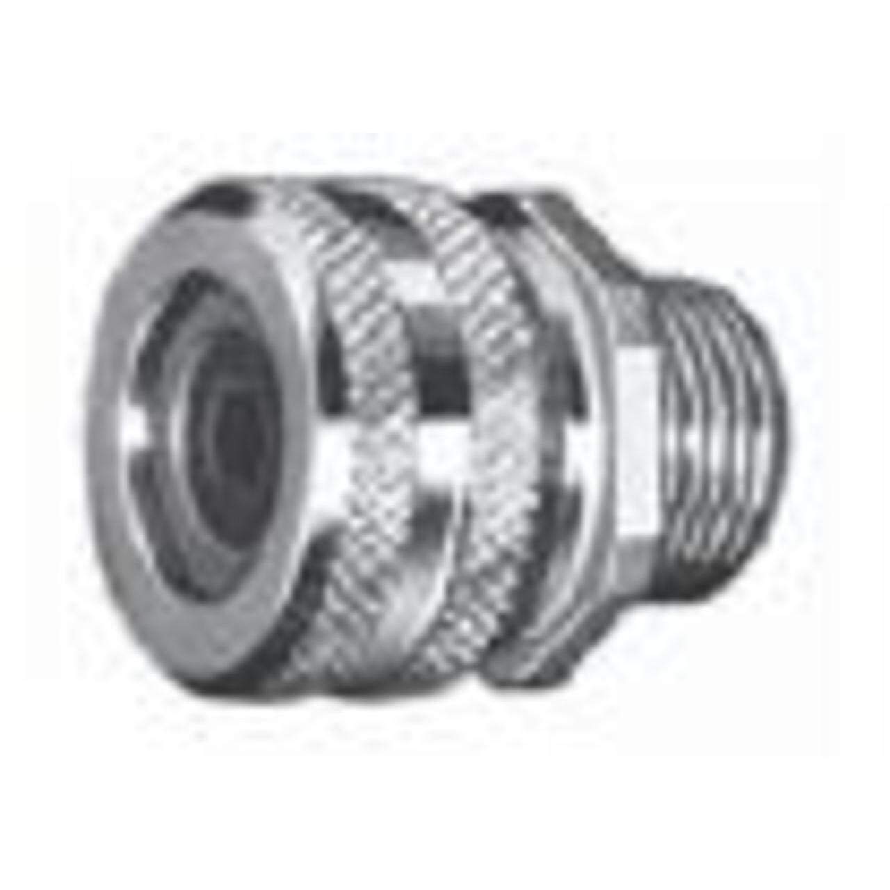 CG6275 - Appleton - 3/4" Straight Aluminum Liquidtight Strain Relief Connector