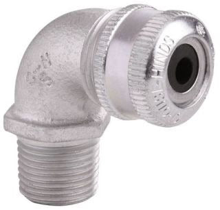 CGE295 - Eaton Crouse-Hinds Series - 3/4" CGE 90° Angle Cable Gland Feraloy Iron Alloy