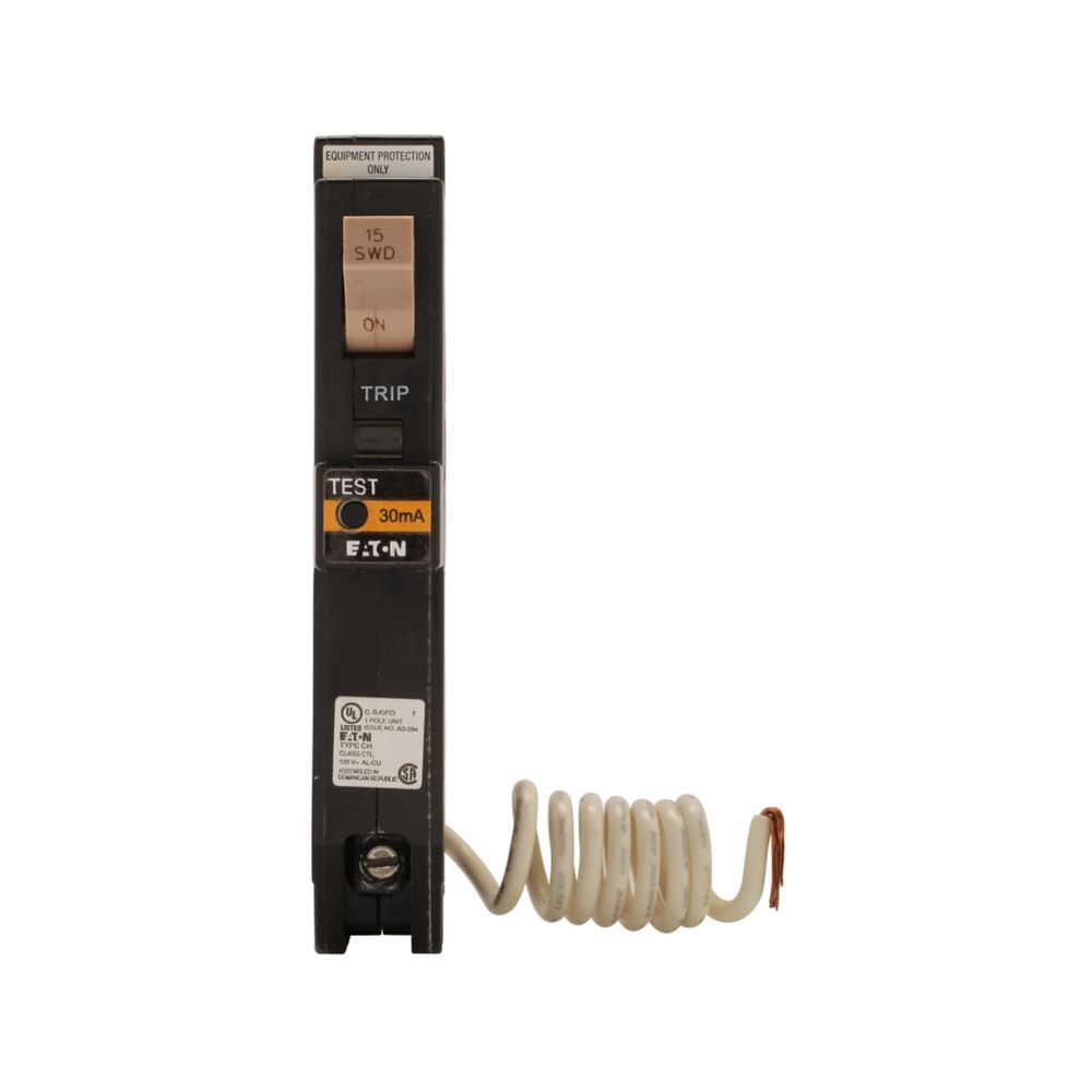 CHFN120EP - Eaton - 30mA CH Equipment Protection CH GFCI Circuit Breakers