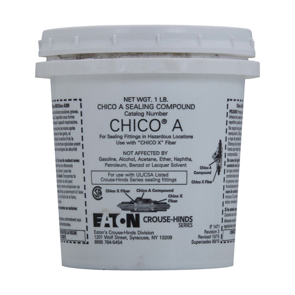 CHICOA4 - Eaton Crouse-Hinds Series - 23 Cu In Chico A Sealing Compound