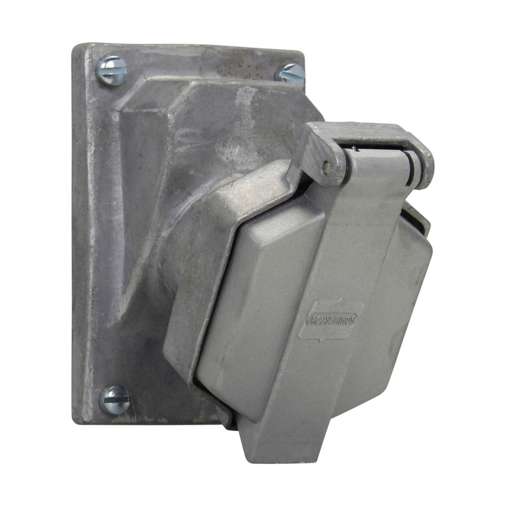 CPS732R - Eaton Crouse-Hinds Series - 7A/30A 3-Wire Four-Pole Copper-Free Aluminum Arktite CPS Receptacle