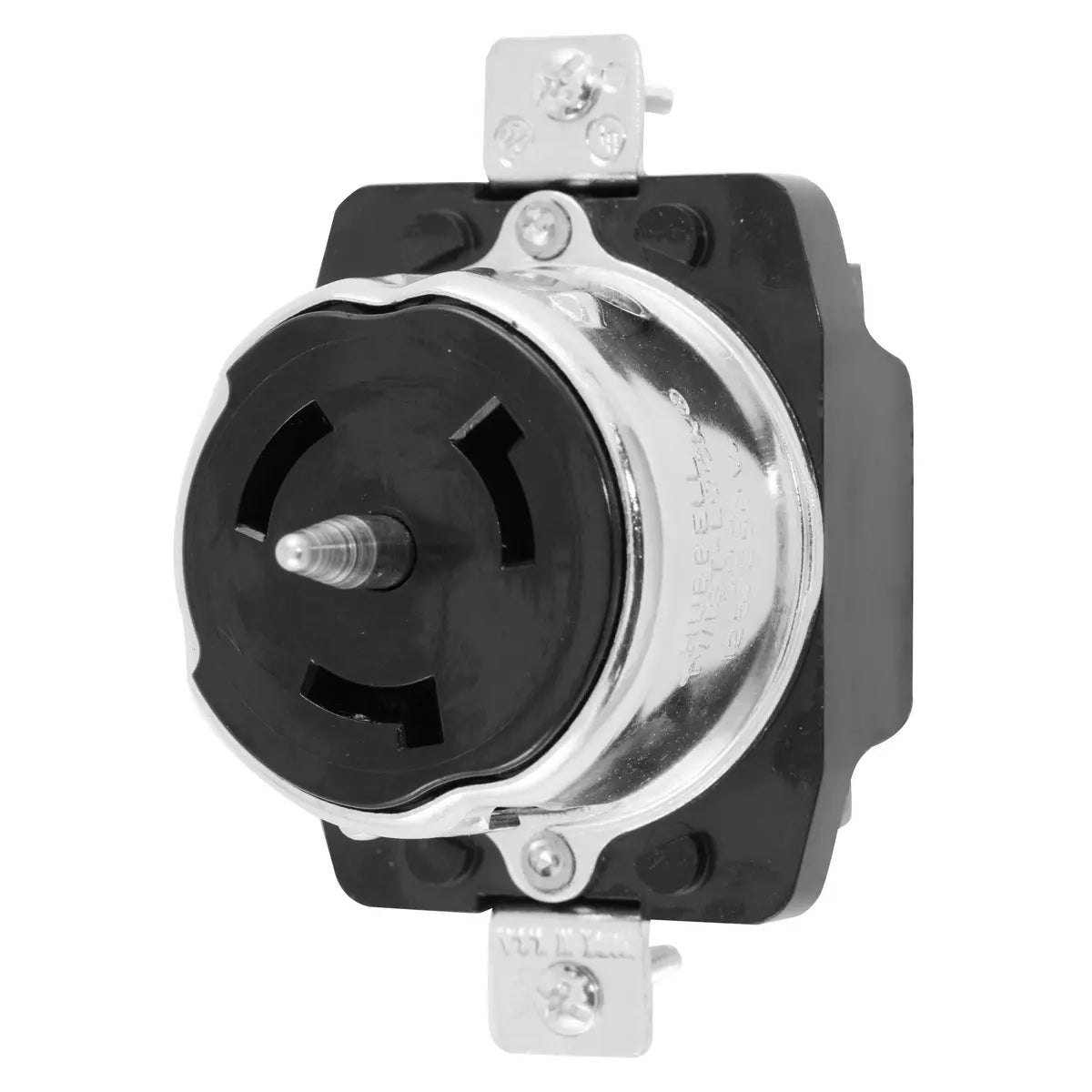 CS6369 - Hubbell Wiring Device-Kellems - 50A 125/250V 3-Pole 4-Wire Grounding Twist-Lock Receptacle