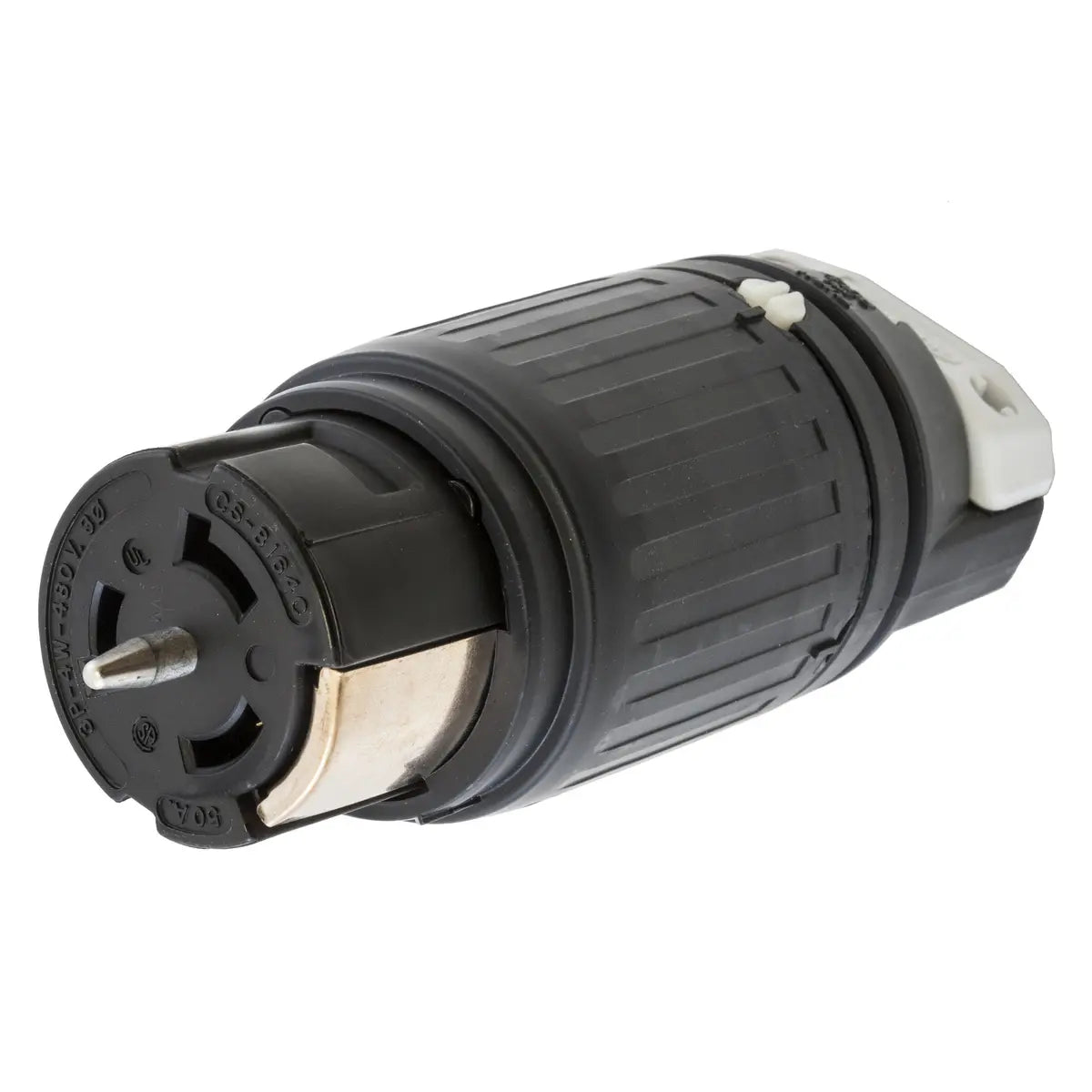 CS8164C - Hubbell Wiring Device-Kellems - 50A 3-Phase 480V 3-Pole 4-Wire Grounding Twist-Lock Female Connector