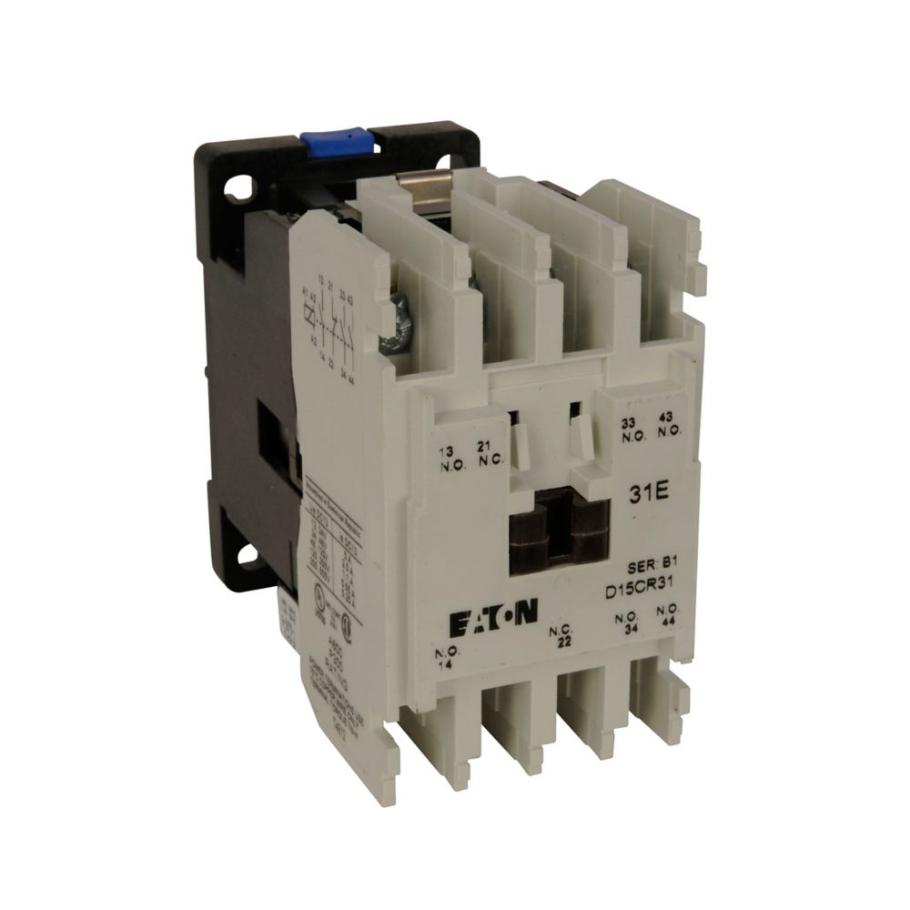 D15CR31AB - Eaton Cutler Hammer - 60A Nema Machine Tool Relay