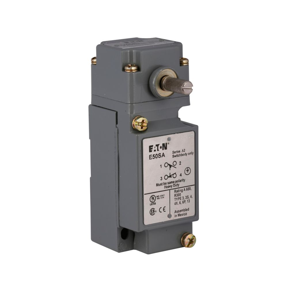 E50AR1 - Eaton Cutler Hammer - 10A E50 Nema Heavy Duty Plug-In Limit Switch