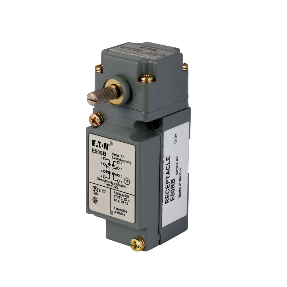 E50BR1 - Eaton Cutler Hammer - E50 Nema Heavy Duty Plug-In Limit Switch