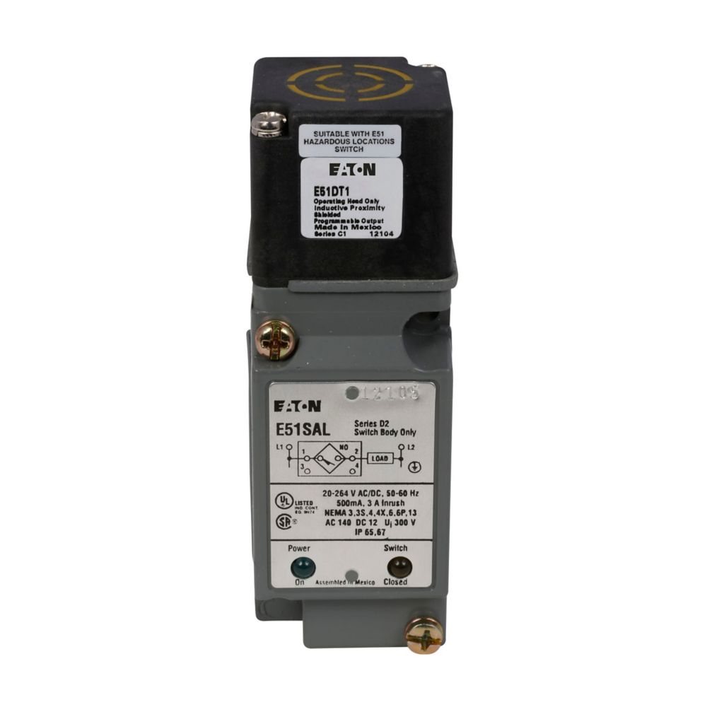 E51ALT1 - Eaton Cutler Hammer - E51 Nema Limit Switch Inductive Proximity Sensor