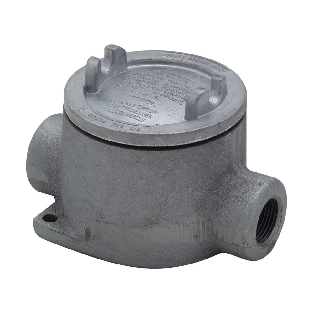 EABC36 - Eaton Crouse-Hinds Series - 1" Condulet EAB Conduit Outlet Box with Cover