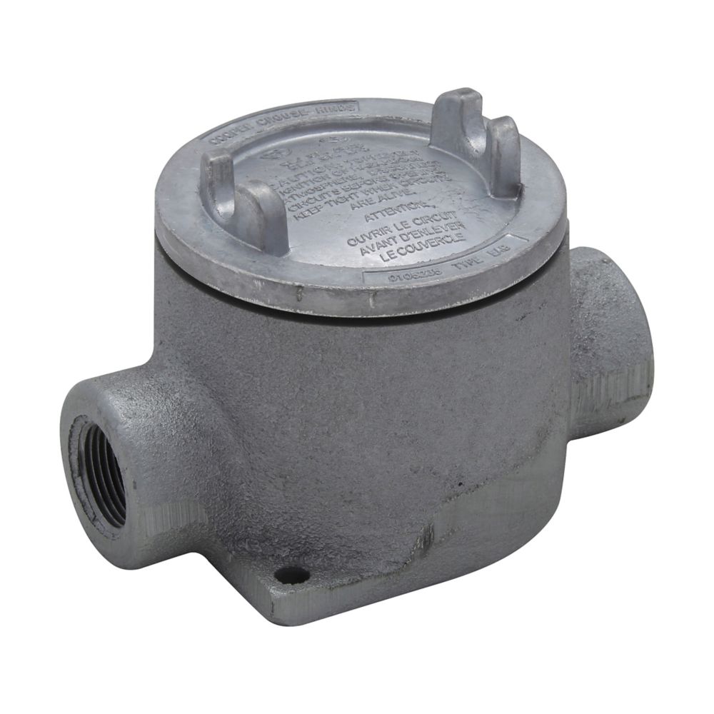 EABC36 - Eaton Crouse-Hinds Series - 1" Condulet EAB Conduit Outlet Box with Cover