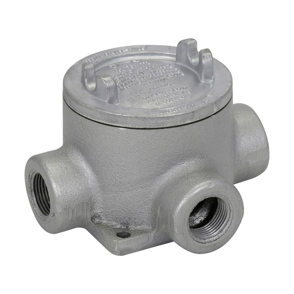 EABX26 - Eaton Crouse-Hinds Series - 3/4" Condulet EAB conduit outlet box with cover