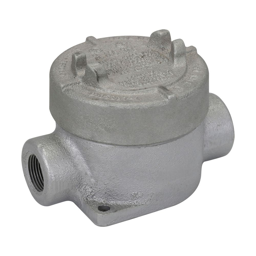 EAJC26SA - Eaton Crouse-Hinds Series - 3/4" Condulet EAJ conduit outlet box with cover