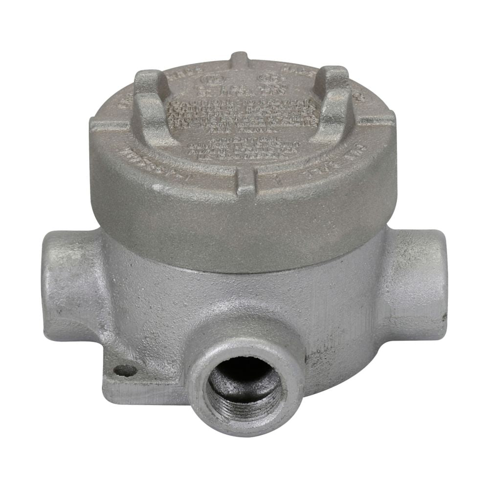 EAJT16 - Eaton Crouse-Hinds Series - 1/2" Condulet EAJ Conduit Outlet Box with Cover