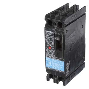 ED42B040 - Siemens - 40A 480V 2 Pole Circuit Breakers